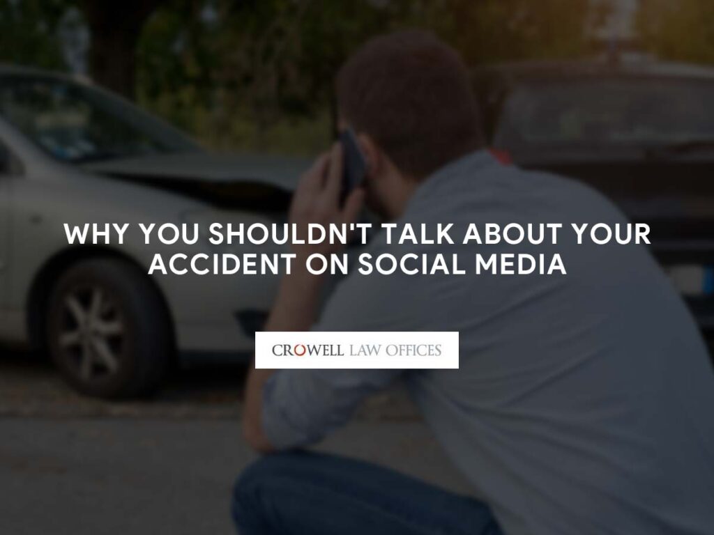 Why You Shouldn’t Talk About Your Accident on Social Media
